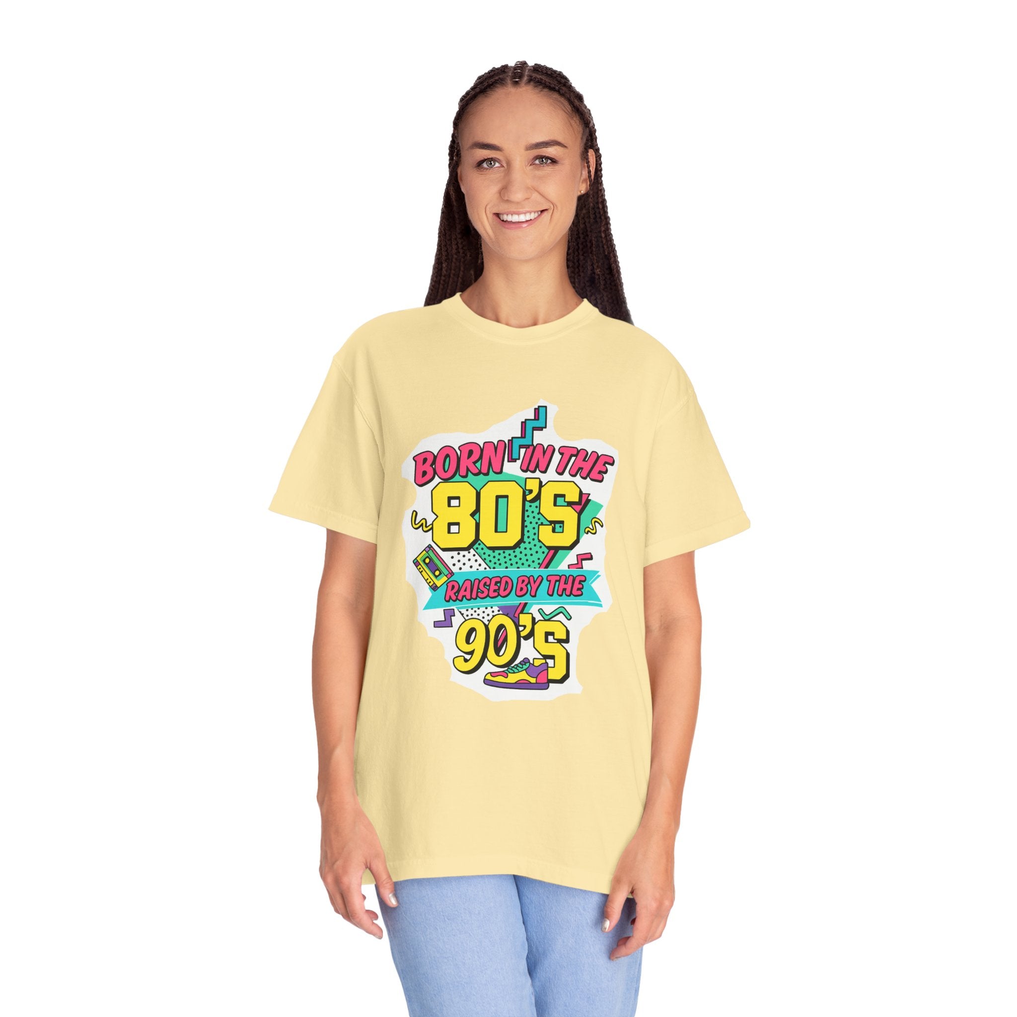 Born in the 80s, Raised by the 90s Retro T-Shirt