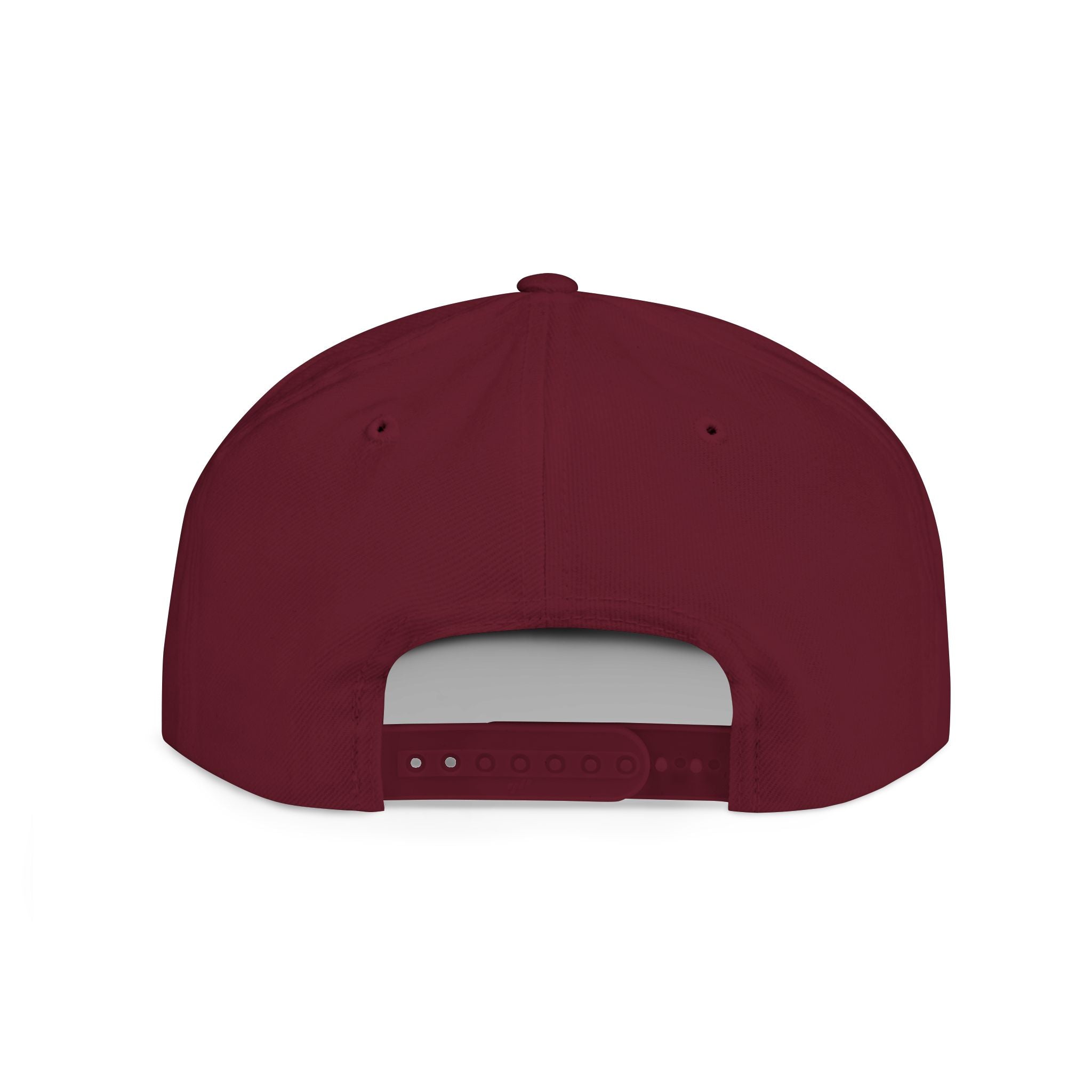 Snapback Hat — Retro Script "9D's" Logo Flat Bill Cap