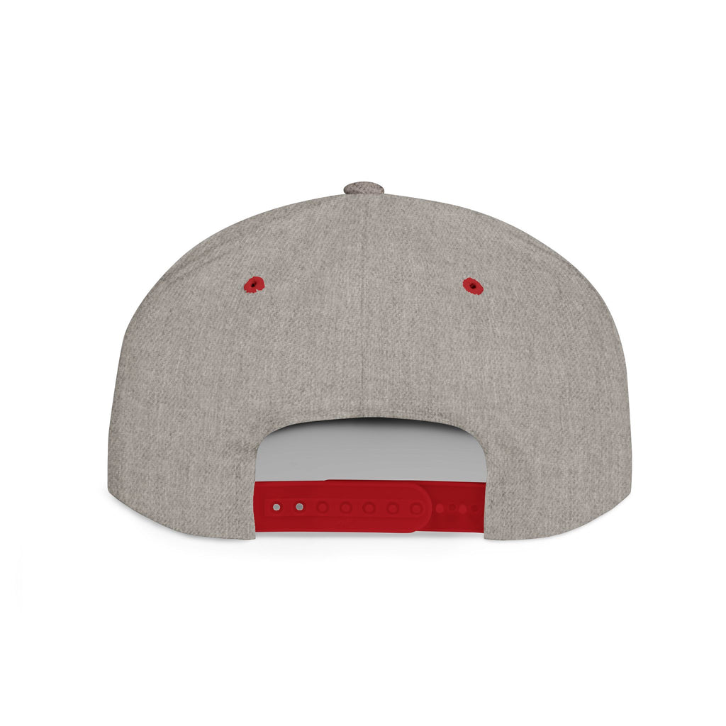 Snapback Hat — Retro Script "9D's" Logo Flat Bill Cap