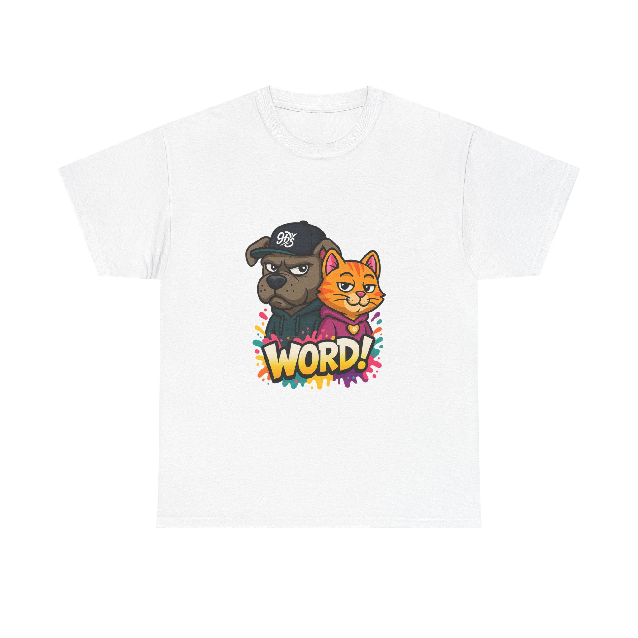 Dog Hoodie Graphic Tee – Cute Streetwear Dog Character T-Shirt
