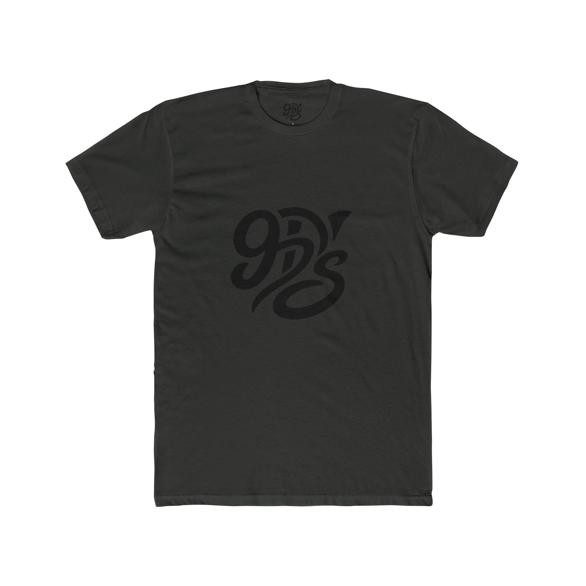 90’s Retro Logo Tee — Vintage Script Graphic T-Shirt