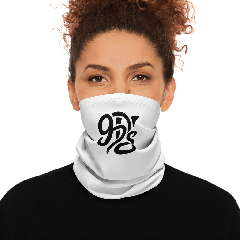 Winter Neck Gaiter — 9D's Logo Drawstring Face Mask