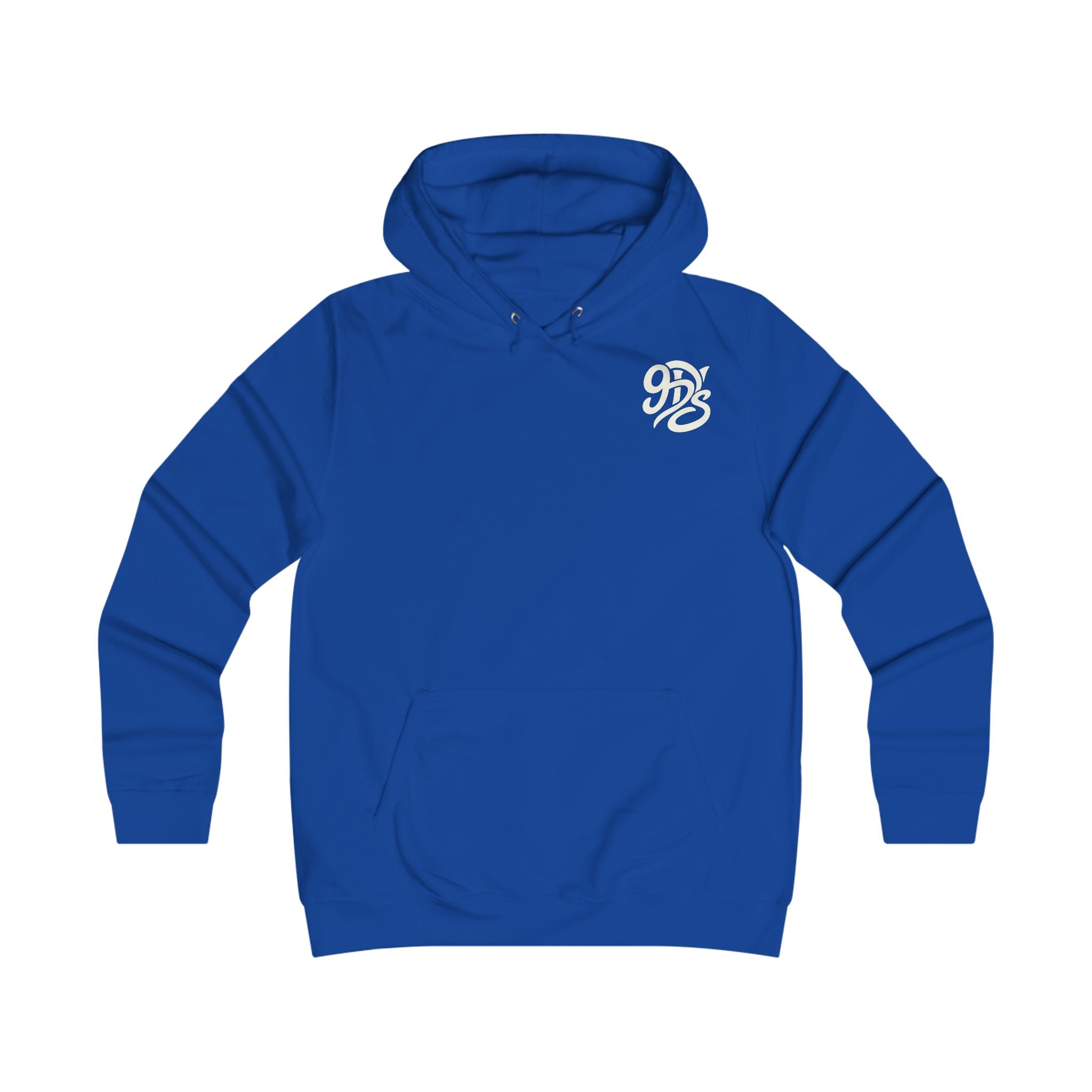 Girlie College Hoodie - Cute Script Chest Logo Pullover