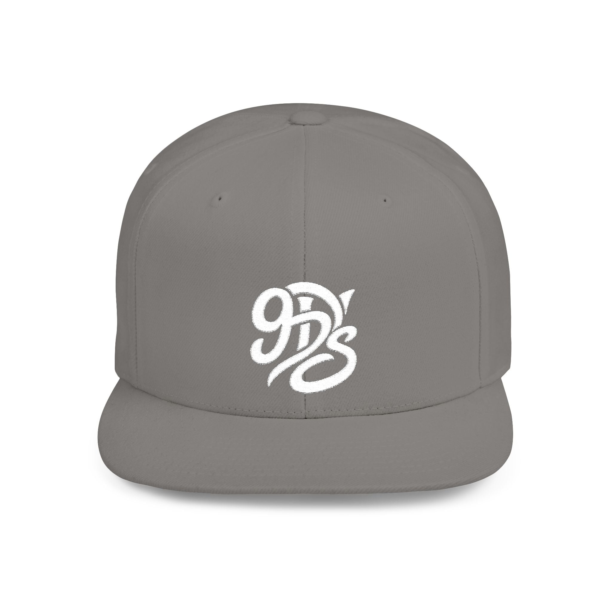Snapback Hat — Vintage 92's Script Embroidered Flat Bill Cap