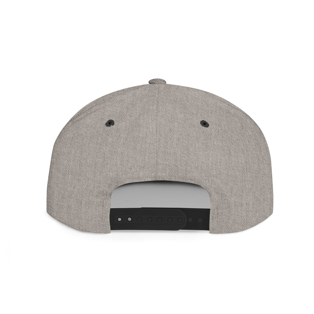 Snapback Hat — Retro Script "9D's" Logo Flat Bill Cap