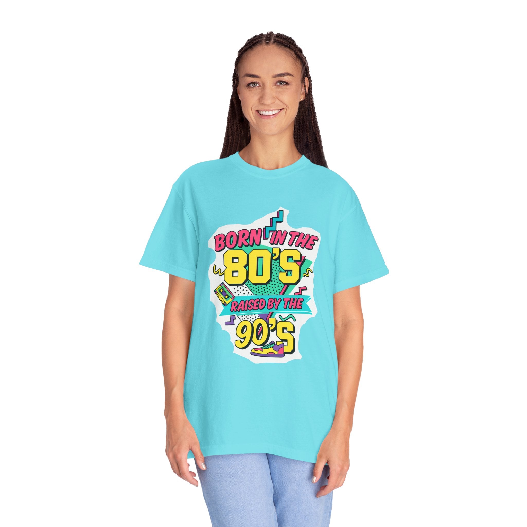 Born in the 80s, Raised by the 90s Retro T-Shirt