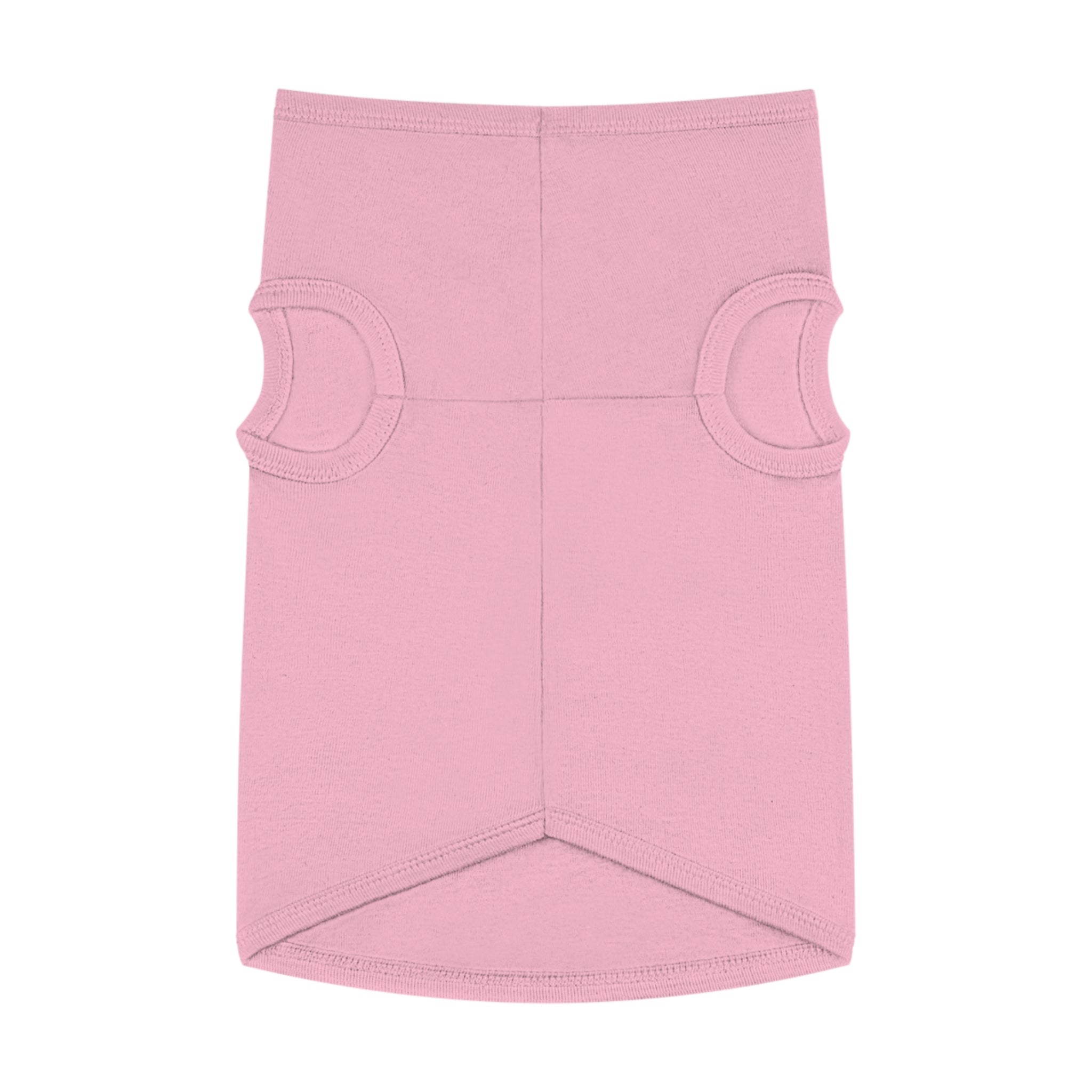 Black Script Logo Pet Tank Top — Cozy Graphic Dog Shirt