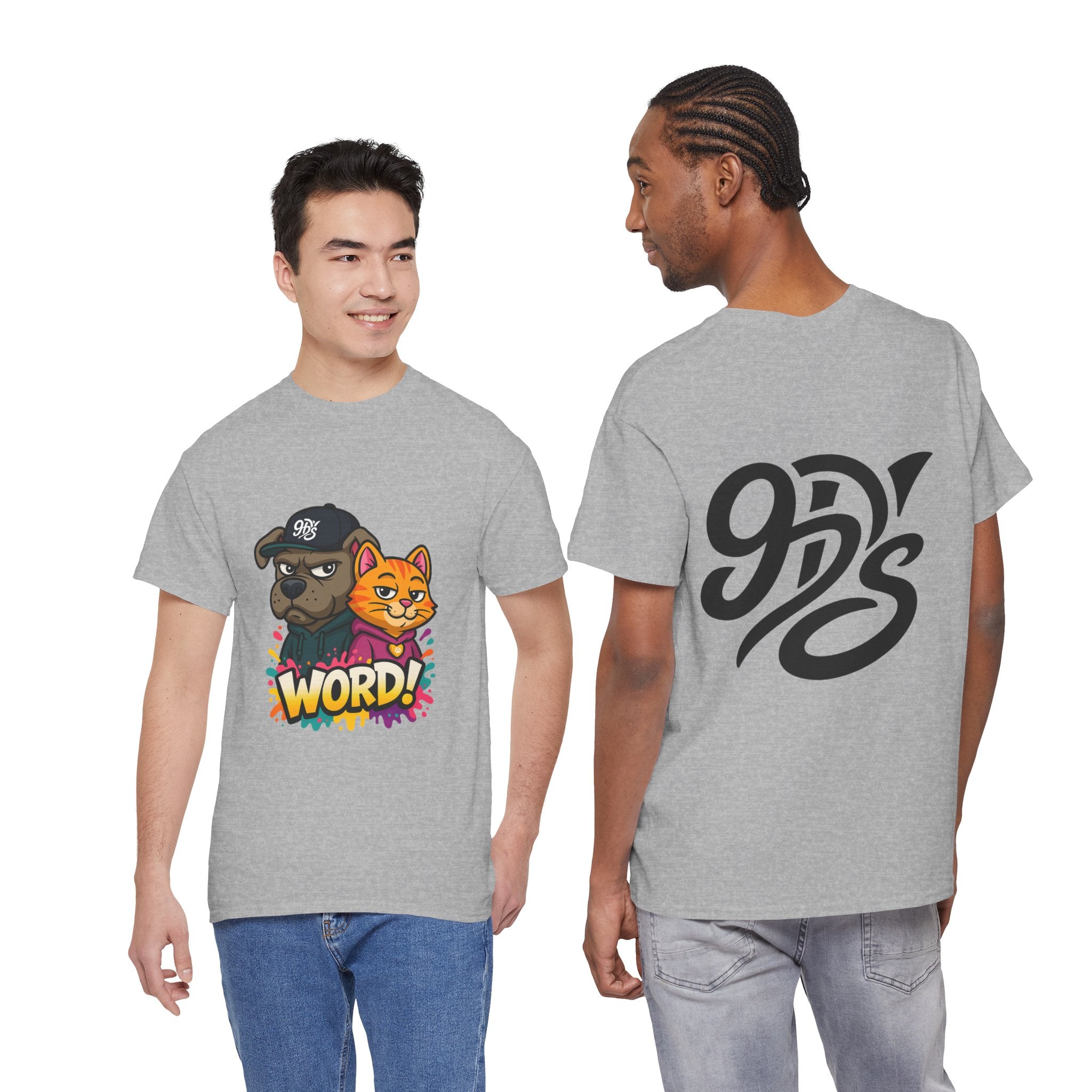 Dog Hoodie Graphic Tee – Cute Streetwear Dog Character T-Shirt