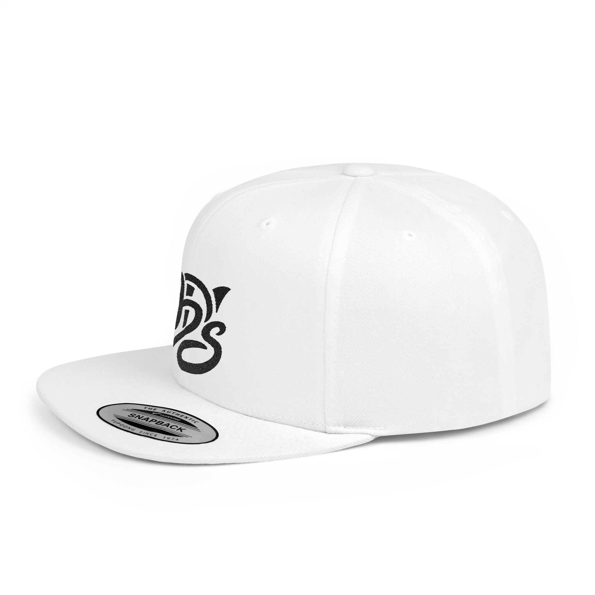 Snapback Hat — Retro Script "9D's" Logo Flat Bill Cap