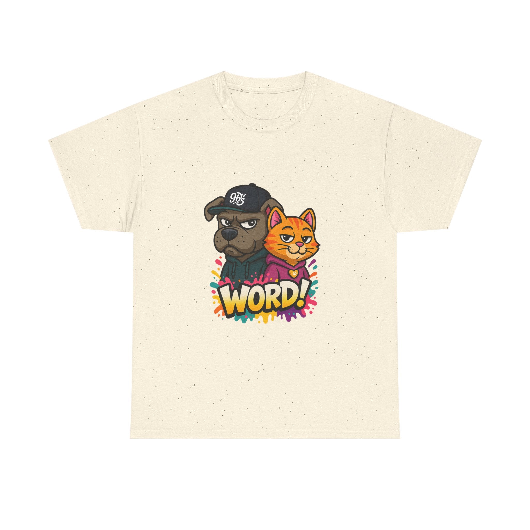 Dog Hoodie Graphic Tee – Cute Streetwear Dog Character T-Shirt