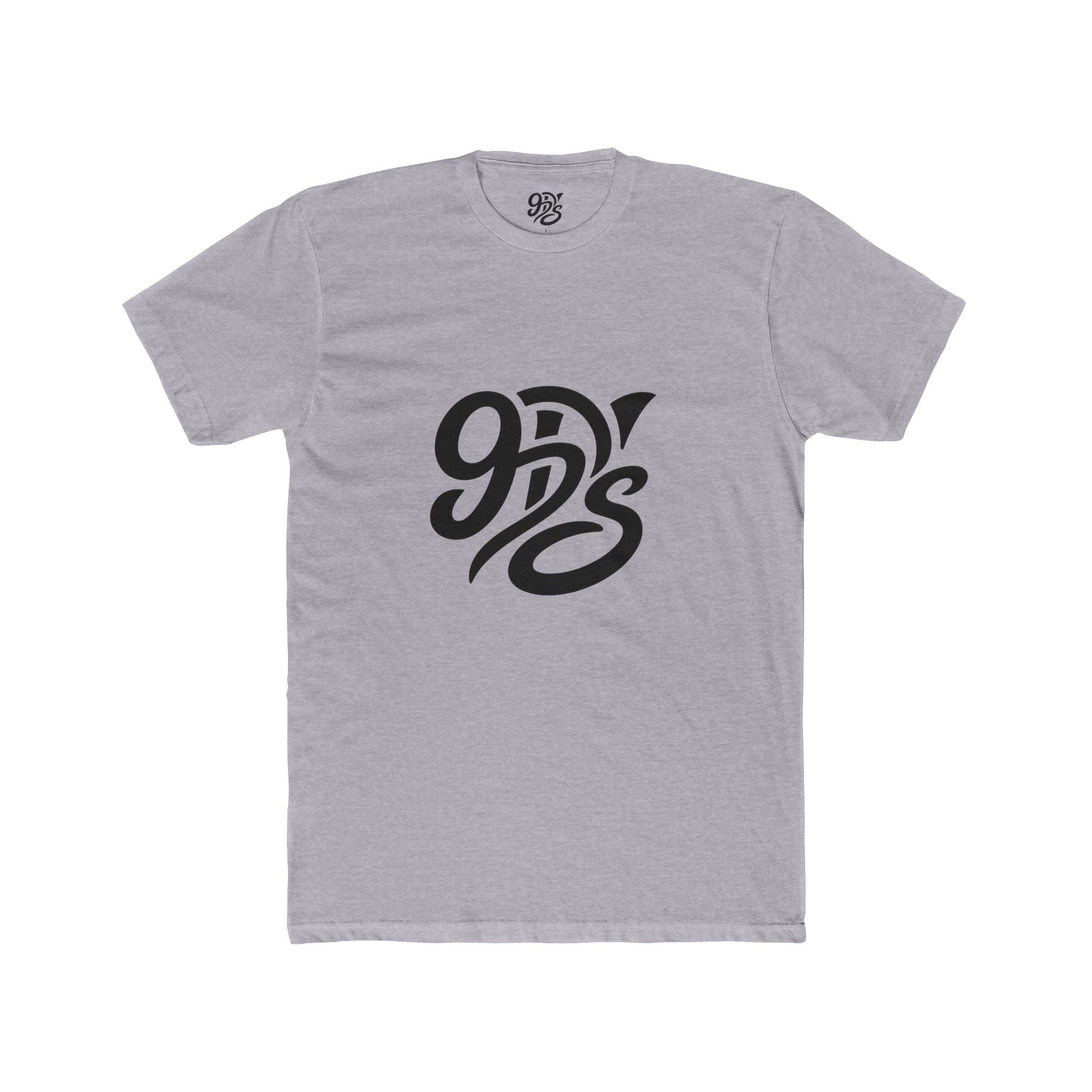 90’s Retro Logo Tee — Vintage Script Graphic T-Shirt