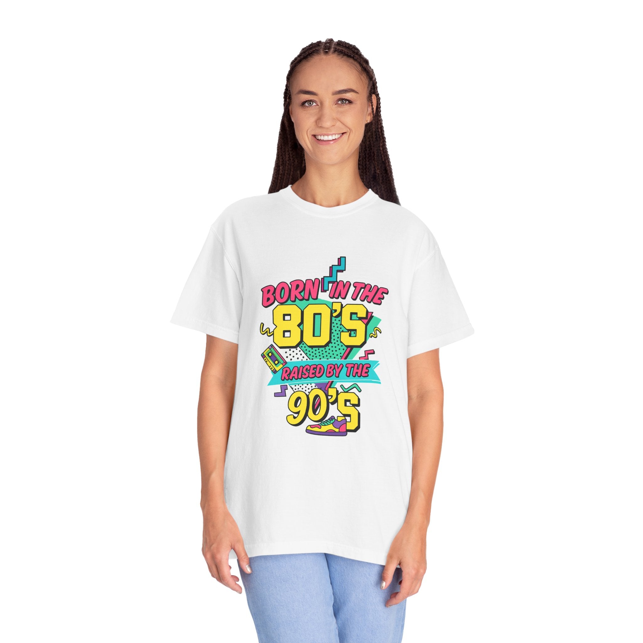 Born in the 80s, Raised by the 90s Retro T-Shirt