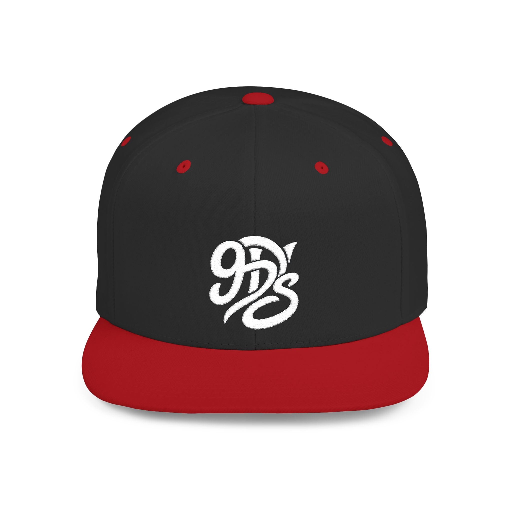 Snapback Hat — Vintage 92's Script Embroidered Flat Bill Cap