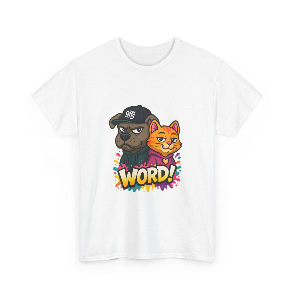 Dog Hoodie Graphic Tee – Cute Streetwear Dog Character T-Shirt