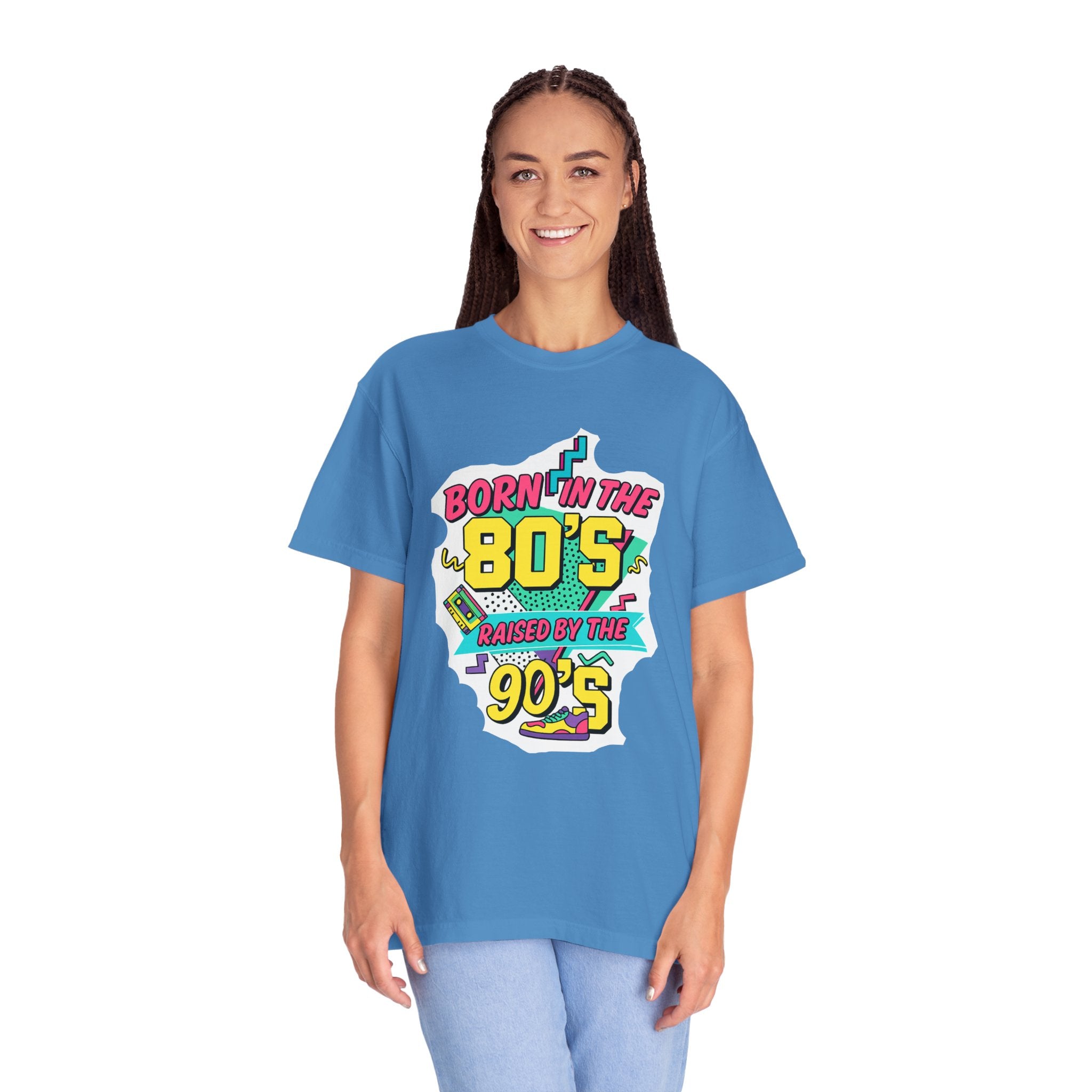 Born in the 80s, Raised by the 90s Retro T-Shirt