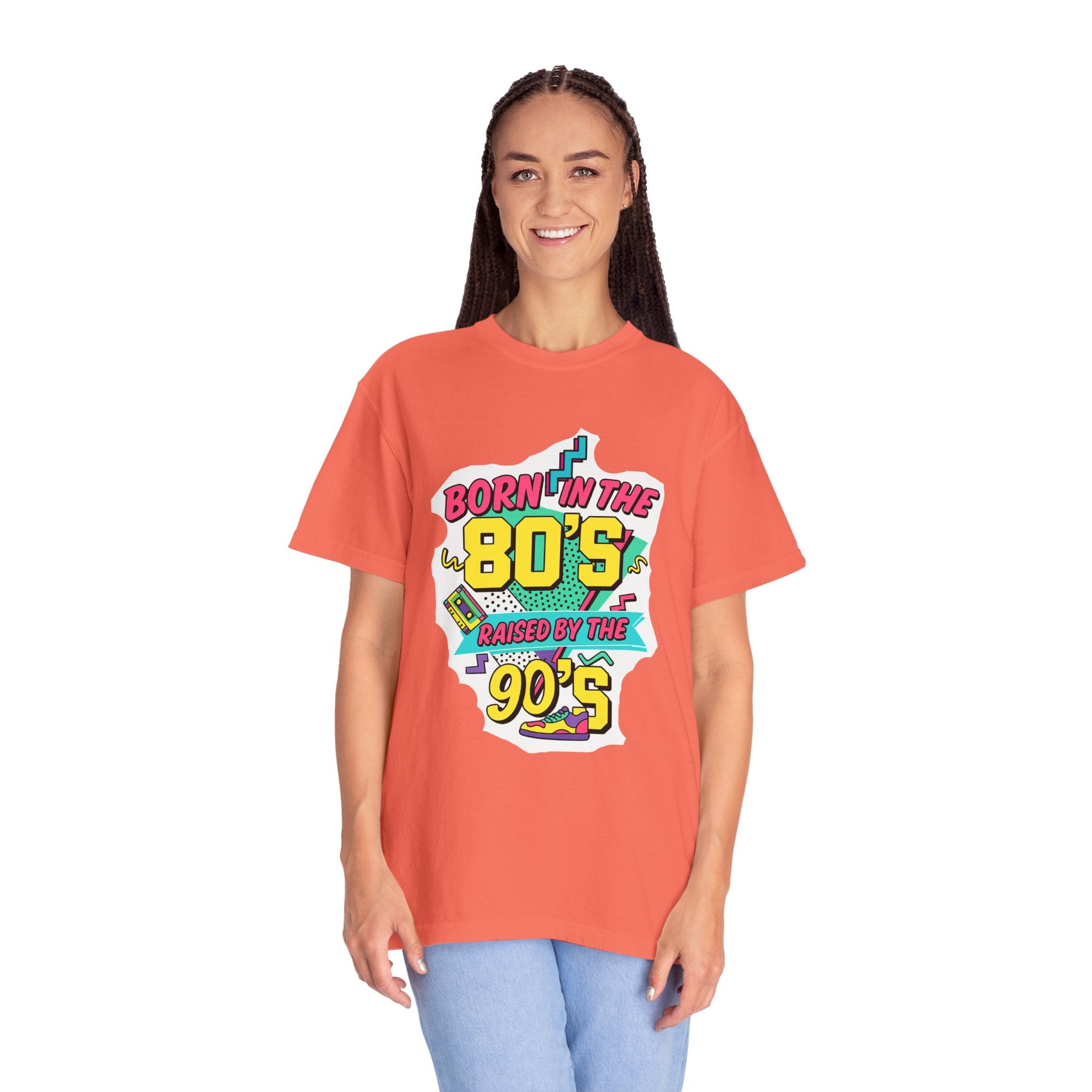 Born in the 80s, Raised by the 90s Retro T-Shirt