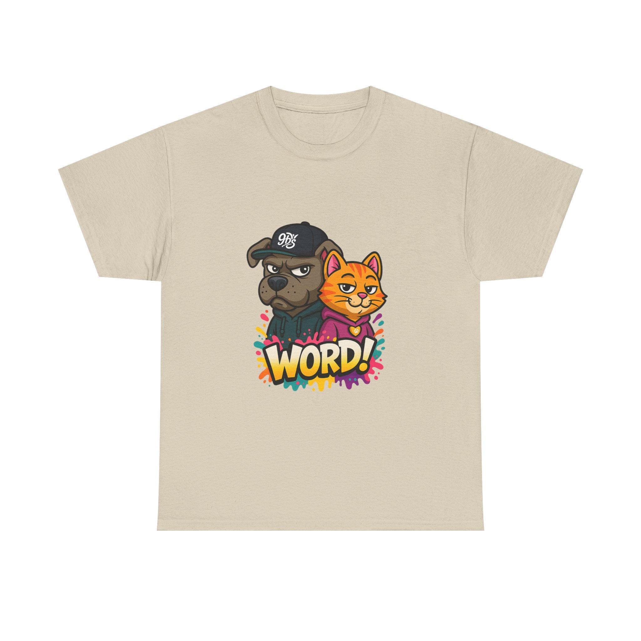 Dog Hoodie Graphic Tee – Cute Streetwear Dog Character T-Shirt