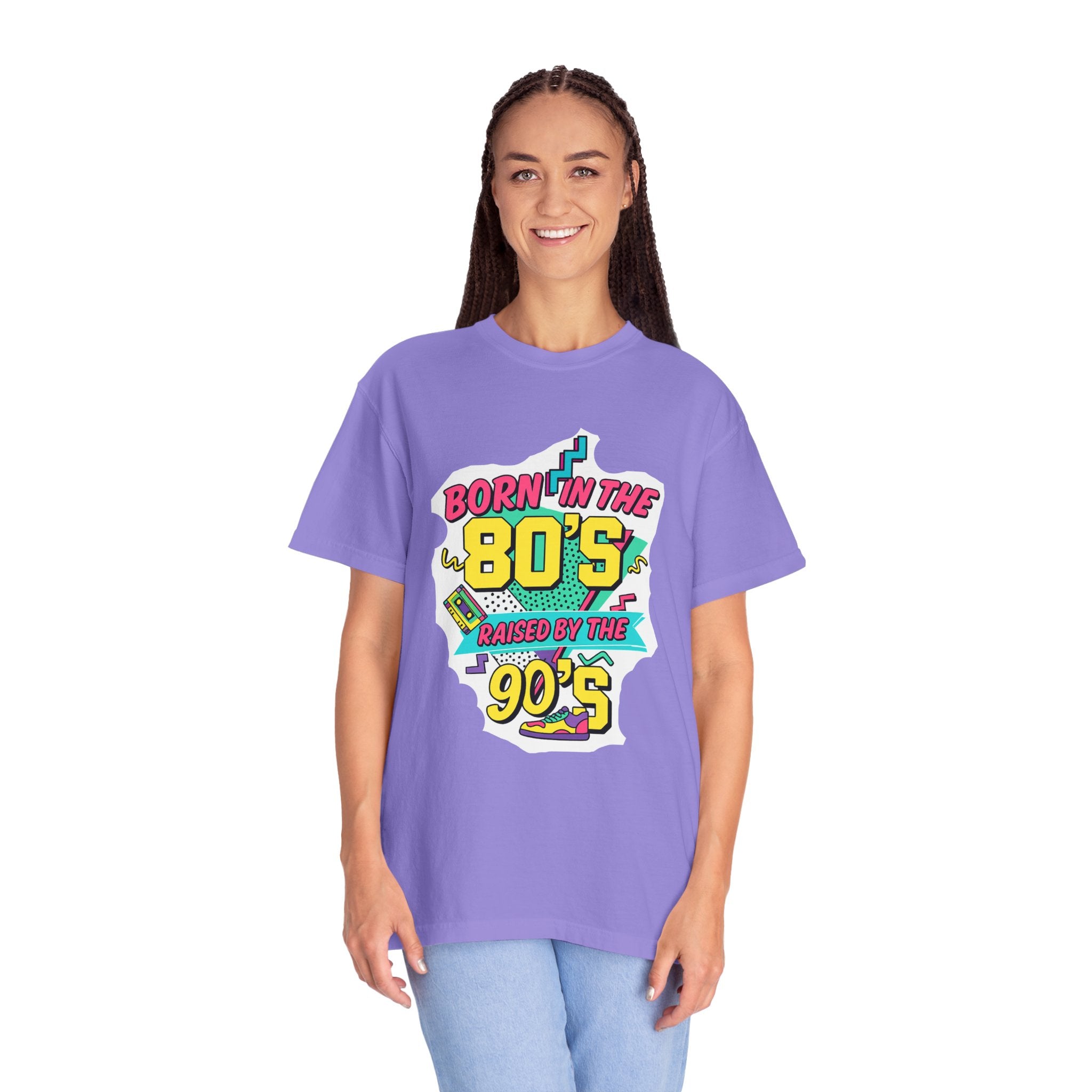Born in the 80s, Raised by the 90s Retro T-Shirt