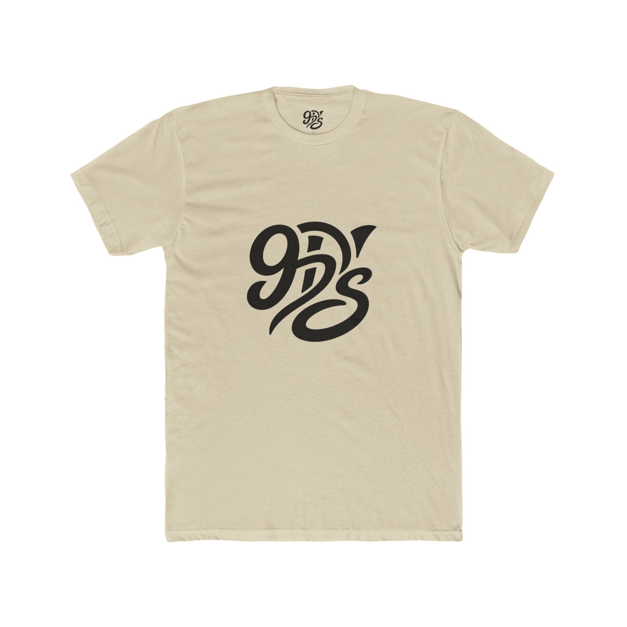 90’s Retro Logo Tee — Vintage Script Graphic T-Shirt