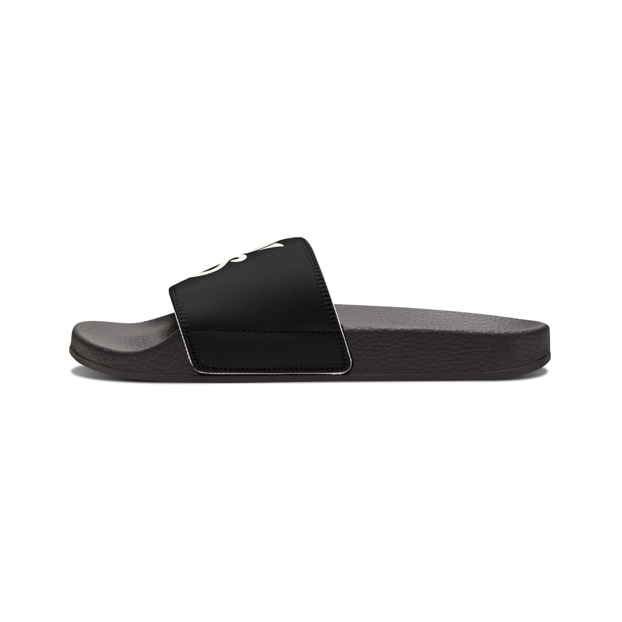 Removable-Strap Slide Sandals — Men's Adjustable Pool & Beach Slides