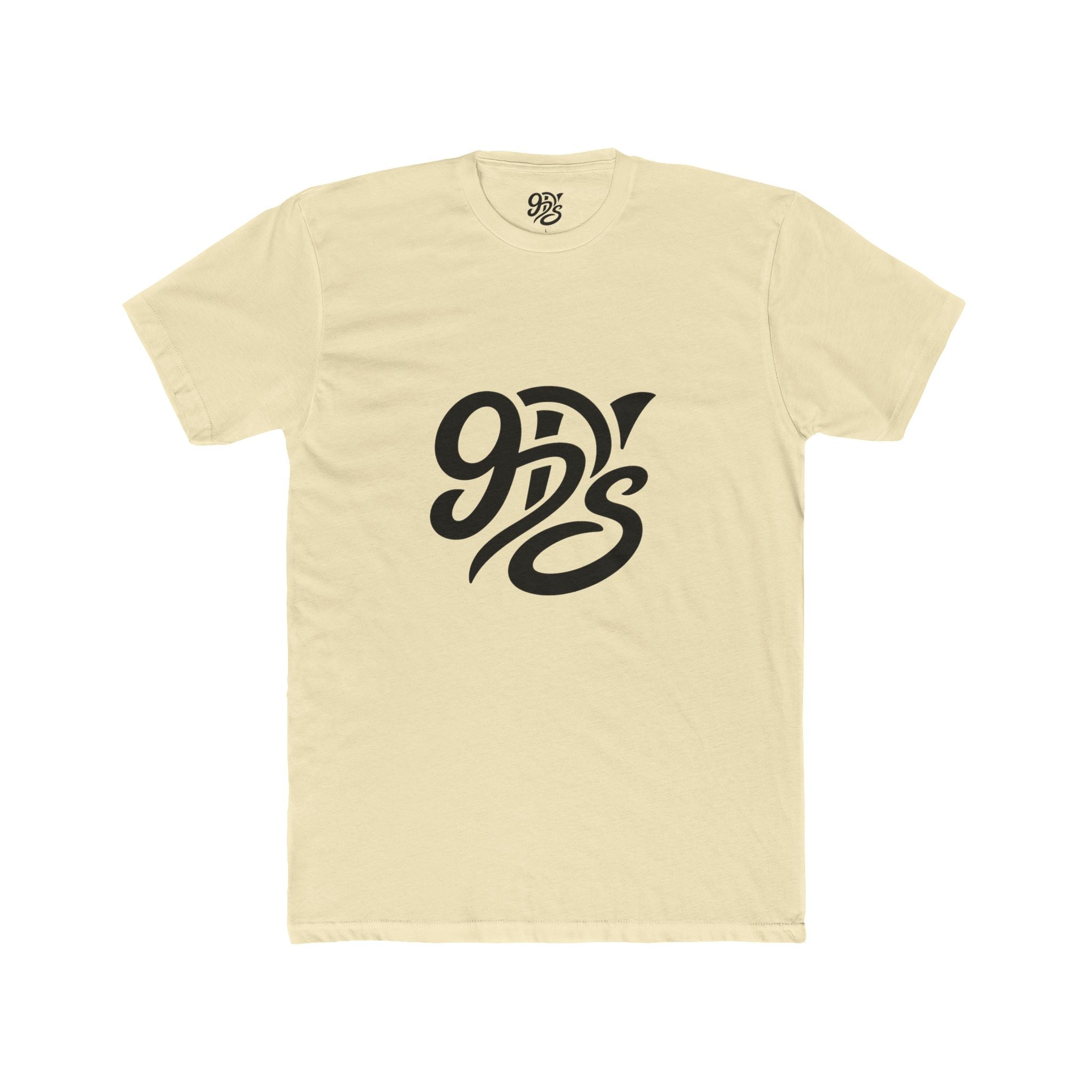 90’s Retro Logo Tee — Vintage Script Graphic T-Shirt