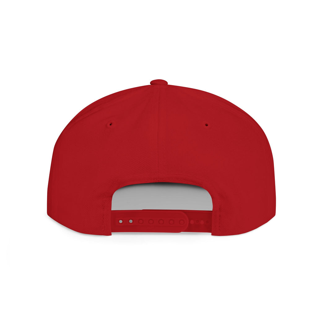 Snapback Hat — Retro Script "9D's" Logo Flat Bill Cap