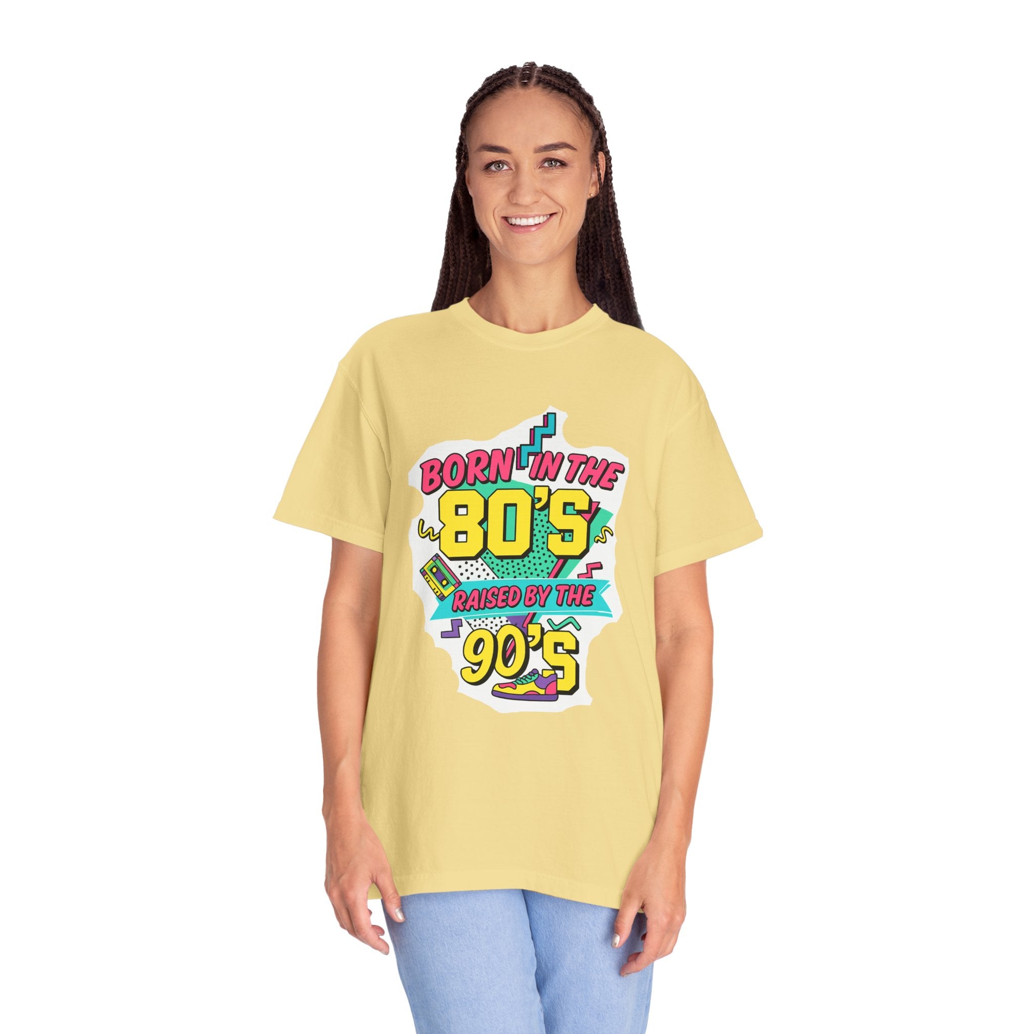 Born in the 80s, Raised by the 90s Retro T-Shirt
