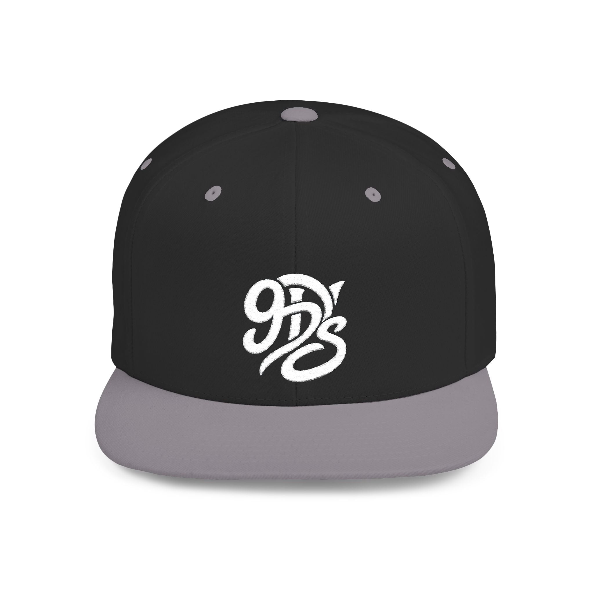 Snapback Hat — Vintage 92's Script Embroidered Flat Bill Cap