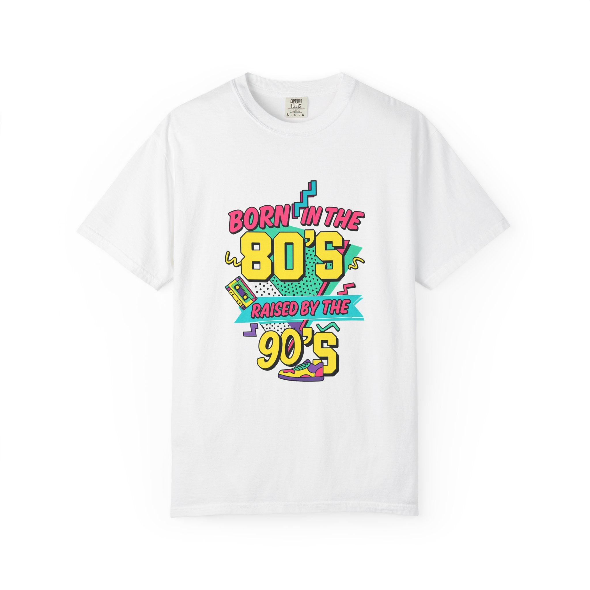 Born in the 80s, Raised by the 90s Retro T-Shirt