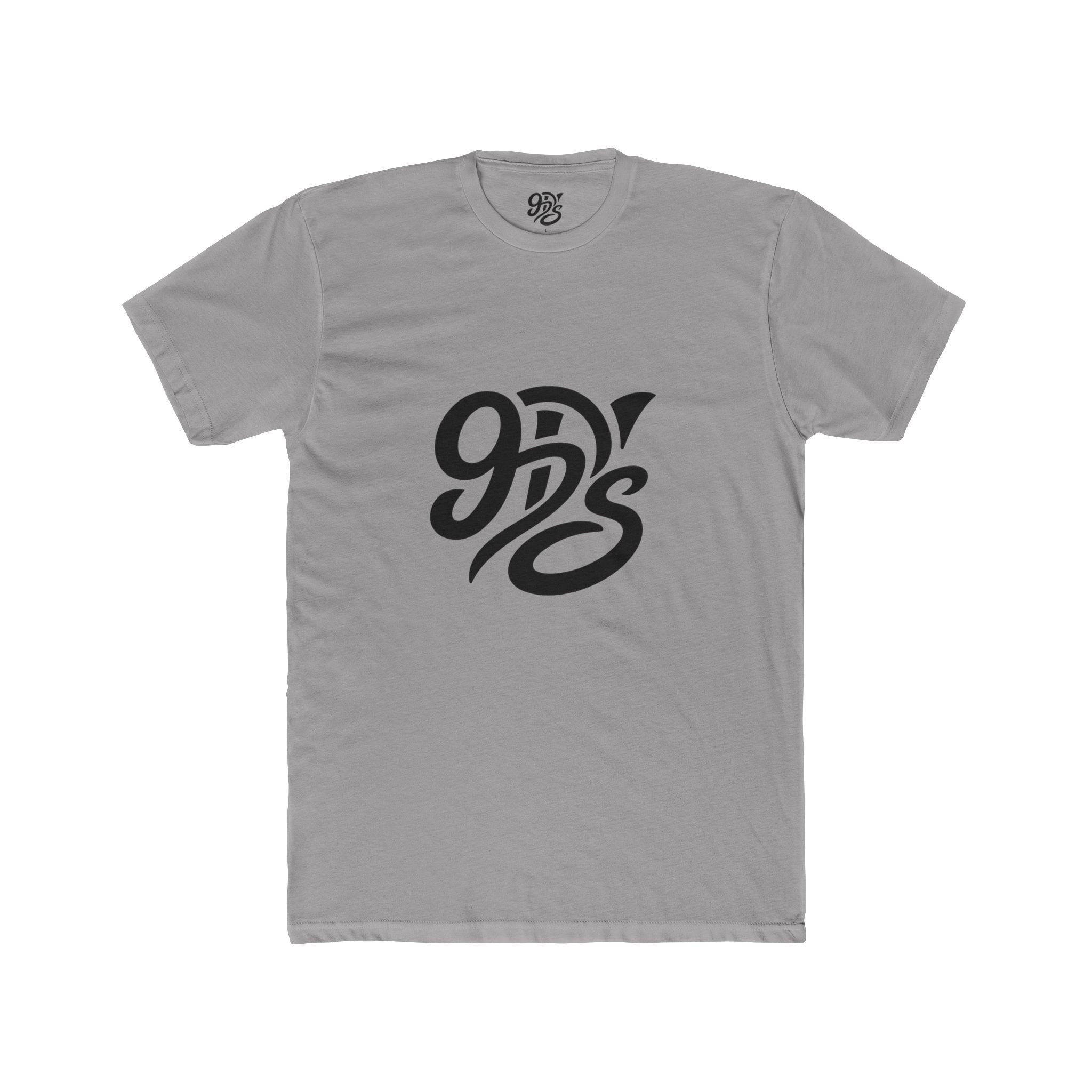 90’s Retro Logo Tee — Vintage Script Graphic T-Shirt
