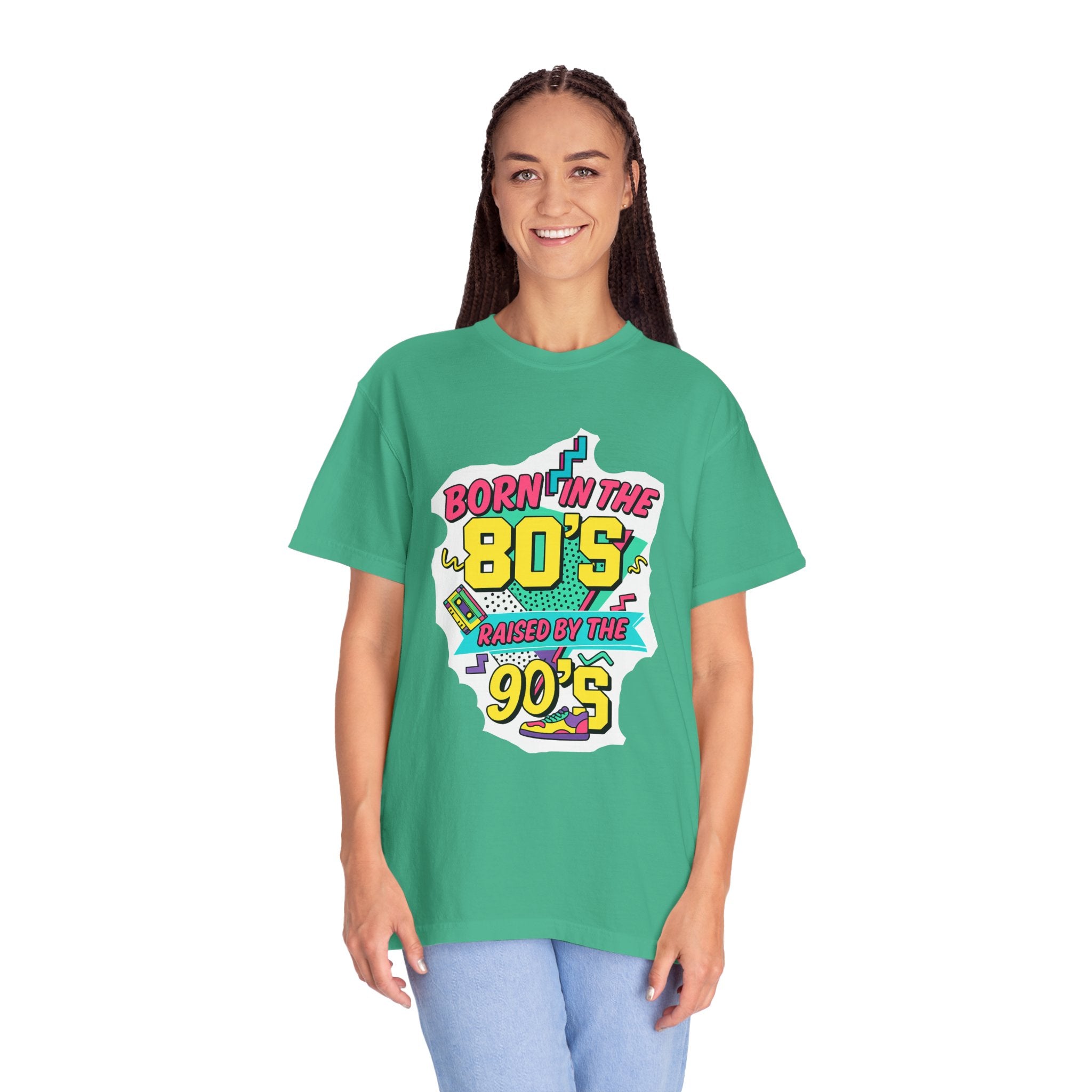 Born in the 80s, Raised by the 90s Retro T-Shirt