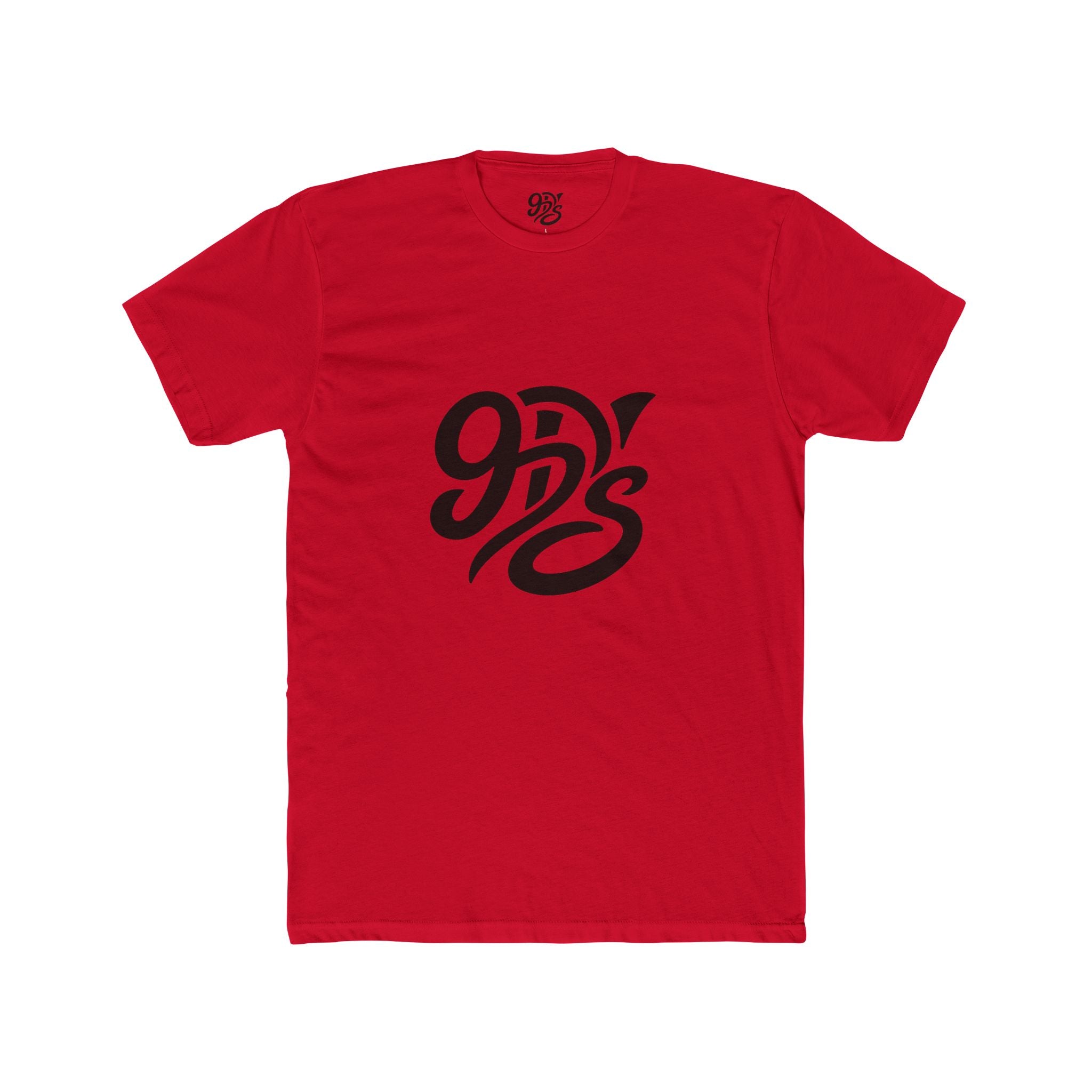 90’s Retro Logo Tee — Vintage Script Graphic T-Shirt