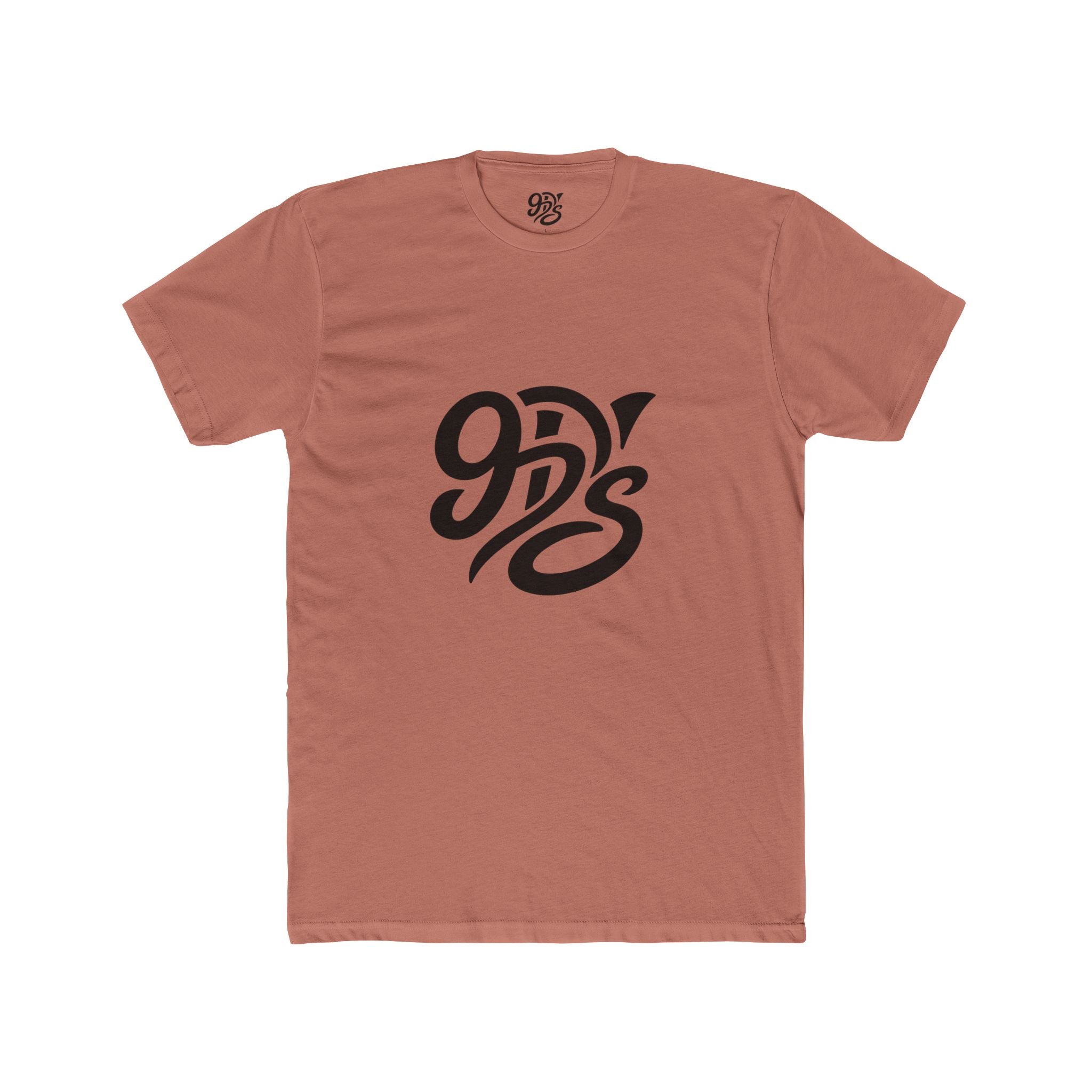 90’s Retro Logo Tee — Vintage Script Graphic T-Shirt