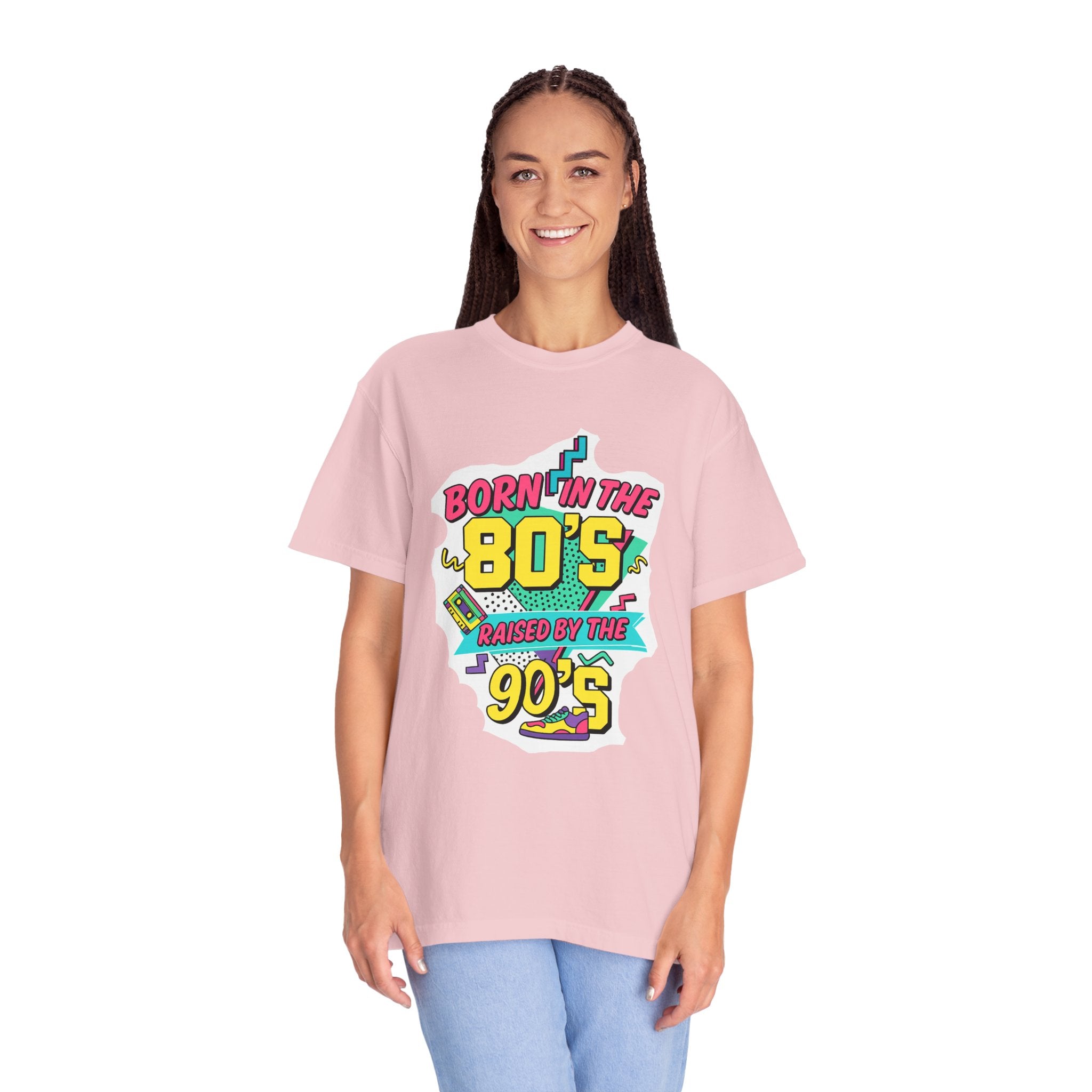Born in the 80s, Raised by the 90s Retro T-Shirt